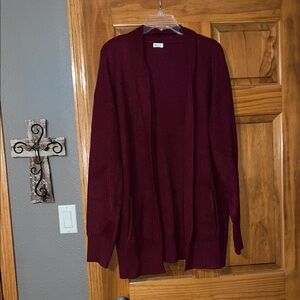 Women's Burgundy Sweater